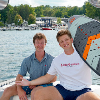 Lake Geneva Unsalted No Sharks® Short Sleeve T-Shirt