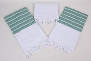 Organic Turkish Towel - Beach Green