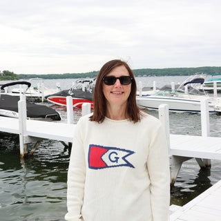 Mid-Weight Burgee Flag Sweater