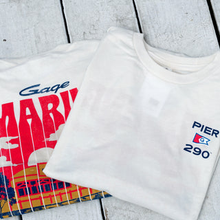 Pier 290 Drop Letter T-Shirt