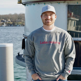 Lake Geneva Unsalted No Sharks® Crewneck