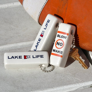 Slow No Wake Buoy Keychain
