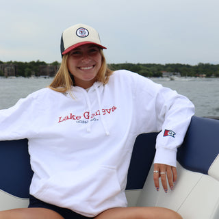 Lake Geneva Unsalted No Sharks® Hoodie