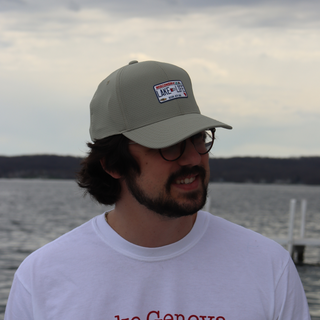 WI Lake Life License Plate Hat