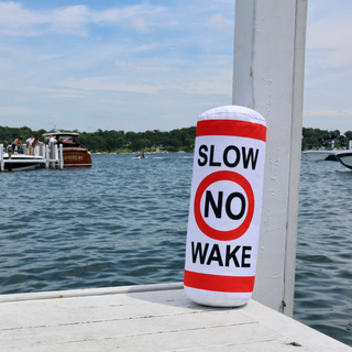 Slow No Wake Buoy Pillow