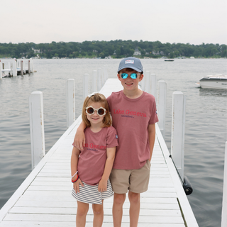 Lake Geneva Unsalted No Sharks Youth T-Shirt