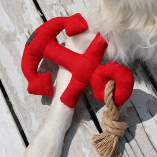 Barbour Anchor Dog Toy