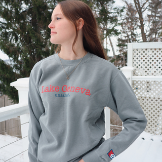 Lake Geneva Unsalted No Sharks® Crewneck