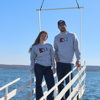 3D Puff Burgee Crewneck
