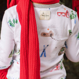 Ski Slopes Family Matching Organic Cotton Women's PJ Set